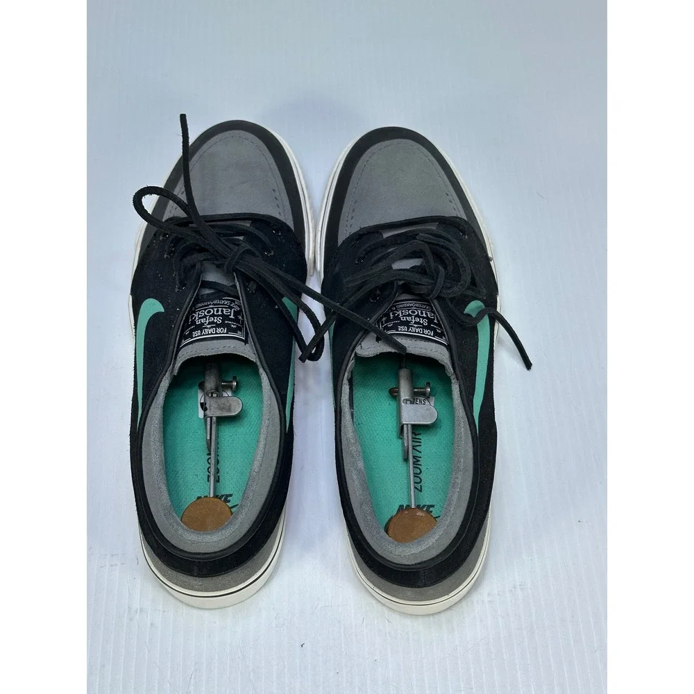 Nike SB Stefan Janoski Zoom Air Anthracite Black Crystal Mint 631298-031 Mens 11
